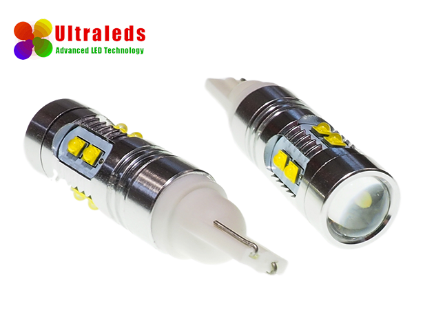 Mocne światło cofania - żarówka LED W5W T10 50W CANBUS